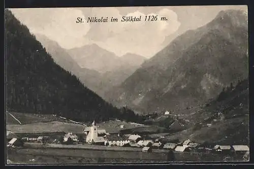 AK St. Nikolai im Sölktal, Panoramaansicht