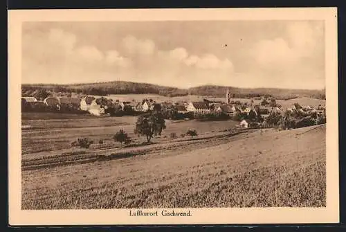 AK Gschwend, Gesamtansicht aus der Ferne