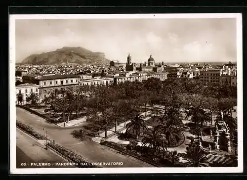 AK Palermo, Panorama dall`Osservatorio