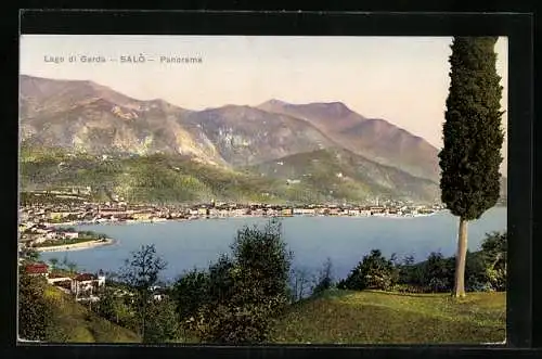 AK Salò /Lago di Garda, Panorama