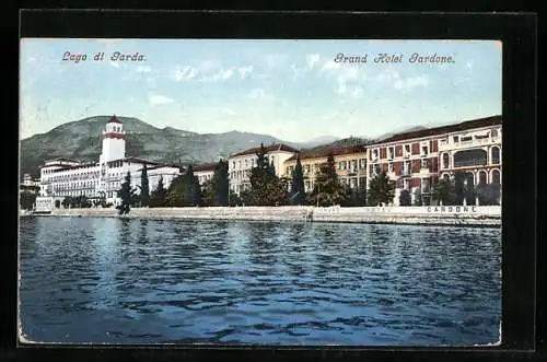 AK Gardone /Lago di Garda, Grand Hotel am Seeufer