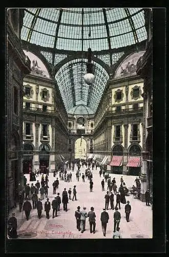 AK Milano, Galleria Vittorio Emanuele