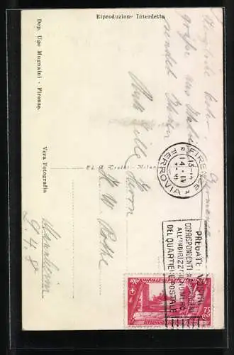 AK Firenze, Veduta dell`Arno