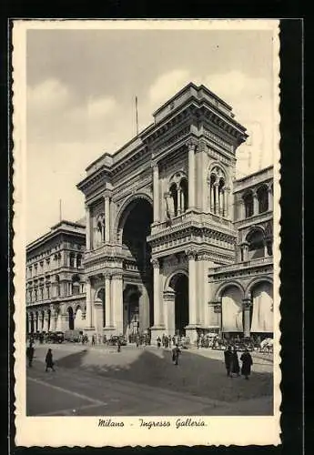AK Milano, Ingresso Galleria