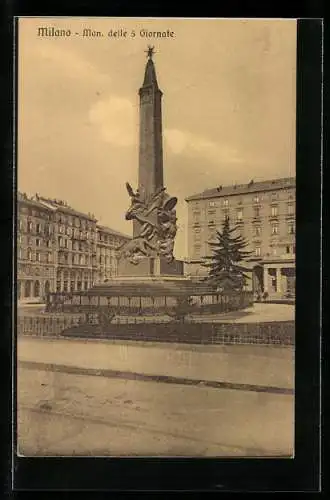 AK Milano, Mon. delle 5 Giornate