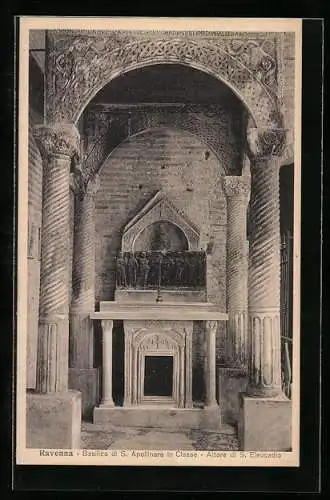 AK Ravenna, Basilica di S. Apollinare in Classe, Altare di S. Eleucadio