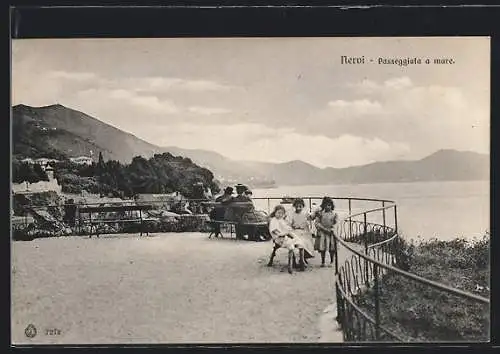 AK Nervi, Passeggiata a mare