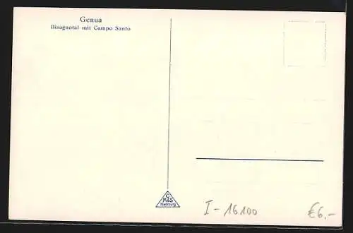 AK Genua, Bisagnotal mit Campo Santo