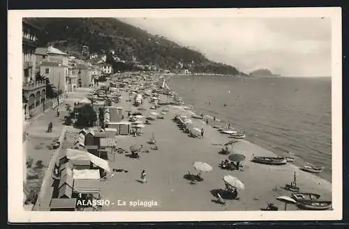 AK Alassio, La spiaggia