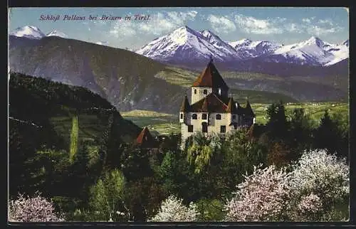 AK Brixen, Sicht auf Schloss Pallaus