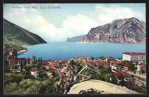 AK Torbole, Panorama verso Sud