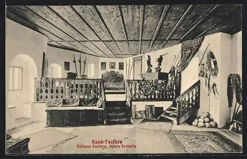 AK Sand-Taufers, Schloss Taufers, Obere Torhalle