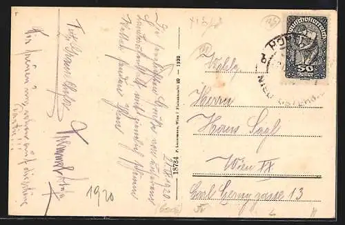 AK Hohenberg, Ort mit Wurmbachtal und Steinparztal