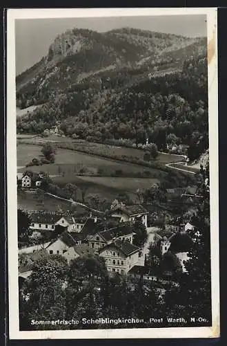 AK Scheiblingkirchen, Ortsansicht aus der Vogelschau