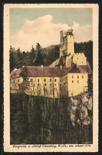 AK Thernberg, Burgruine und Schloss