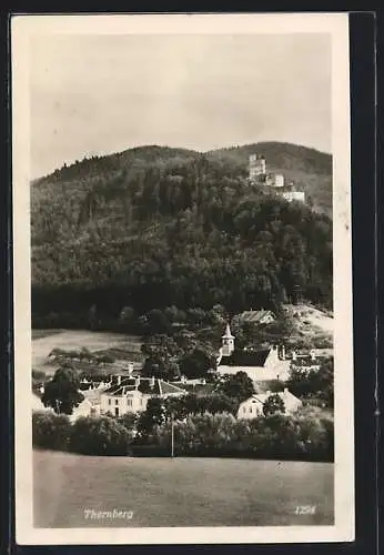 AK Thernberg, Ortsansicht mit Schloss