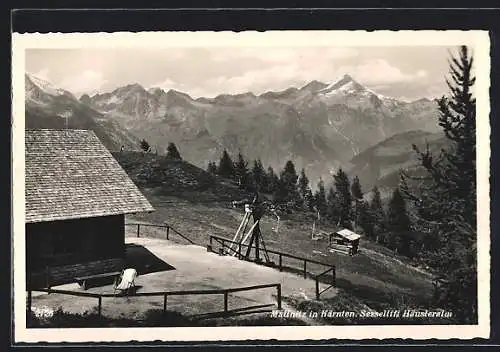 AK Mallnitz in Kärnten, Sessellift Häusleralm