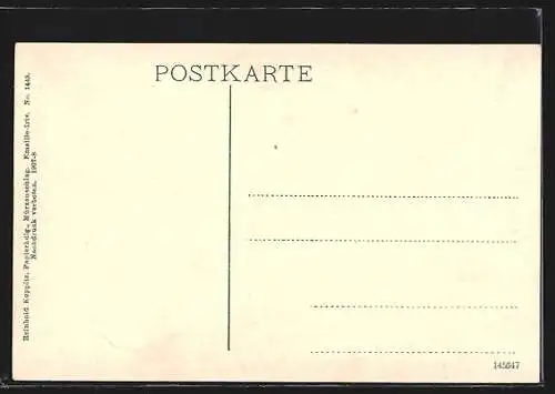 AK Mürzzuschlag, Ortsansicht mit Viadukt