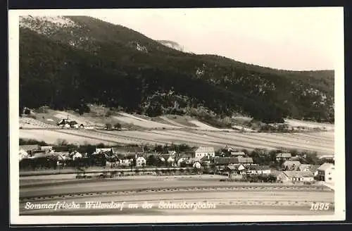 AK Willendorf a.d. Schneebergbahn, Ortsansicht
