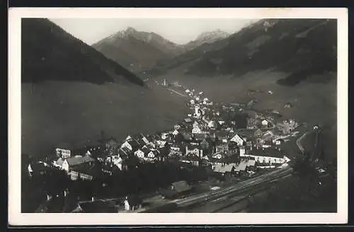 AK Vordernberg /Obersteiermark, Ortsansicht aus der Vogelschau