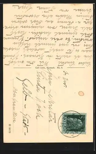 AK Kronach / Bayern, Altes Haus (Wagner`sche Stiftung)