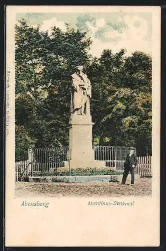 AK Abensberg, Das Aventinus-Denkmal