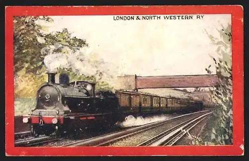 Künstler-AK London & North Western Ry.