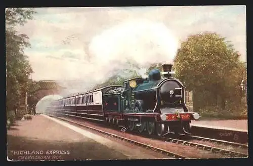 AK englische Eisenbahn, Highland Express, Caledonian Railway