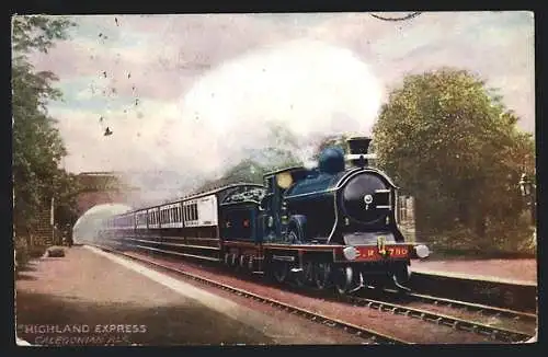 AK englische Eisenbahn, Highland Express, Caledonian Railway