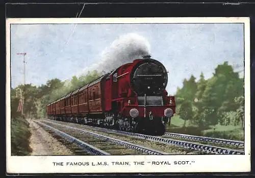 AK The Famous LMS Train, The Royal Scot