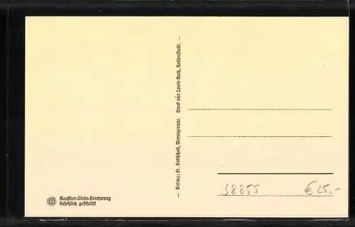 Steindruck-AK AK Wernigerode, Schlossportal mit Wachen