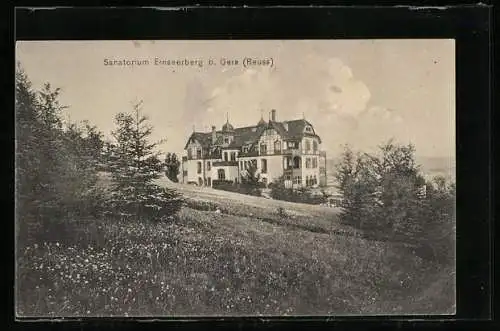AK Gera /Reuss, Sanatorium Ernseerberg