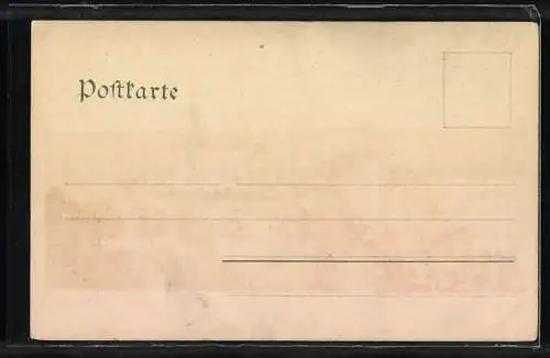 Künstler-AK Konstanz, Teilansicht