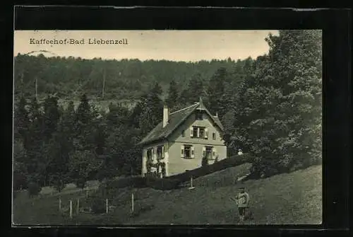 AK Bad Liebenzell, Kaffeehof, Gebäudeansicht