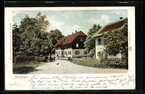 AK Pforzheim, Restaurant Zum Seehaus