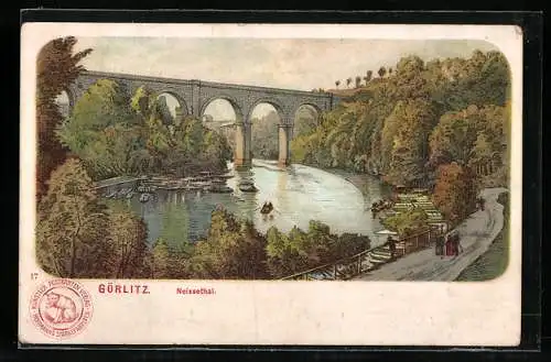 Künstler-AK Görlitz, Neissetal