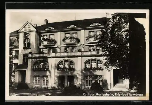 AK Erlenbad b. Achern, Kurhaus Marienheim