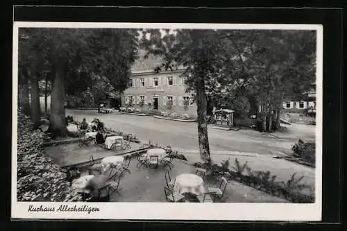 AK Lierbach, Hotel Allerheiligen mit Terrassen