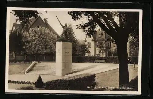 AK Kehl a. Rhein, Neues Pionierdenkmal