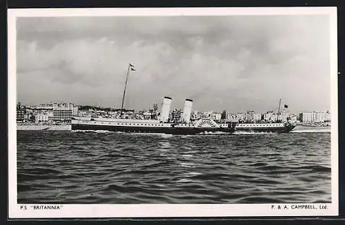 AK Passagierschiff PS Britannia, P. & A. Campbell Ltd.