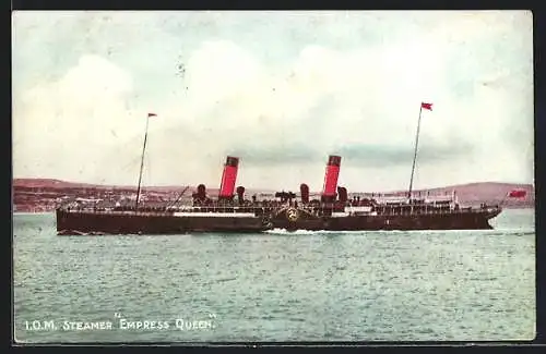 AK IOM Steamer Empress Queen