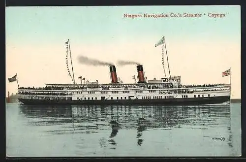 AK Niagara Navigation Co. Steamer Cayuga