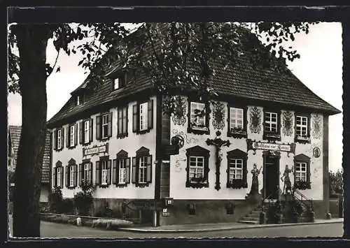 AK Haslach im Schwarzwald, Gasthaus zur Kanone