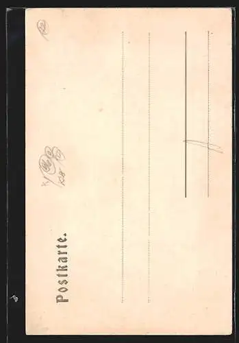 AK Maria Wörth am Wörthersee, Ortspartie mit Kirche