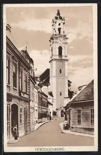 AK Herzogenburg, Blick in die Herrengasse