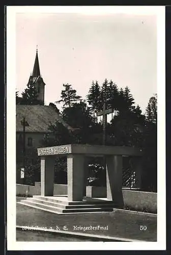 AK Wieselburg an der Erlauf, Kriegerdenkmal