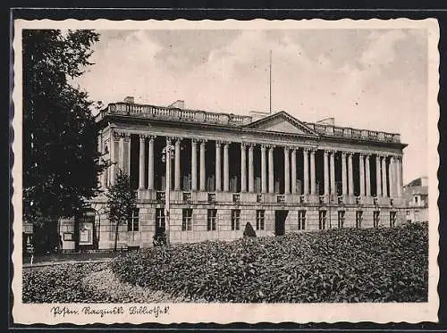 AK Posen, An der Raczinski Bibliothek