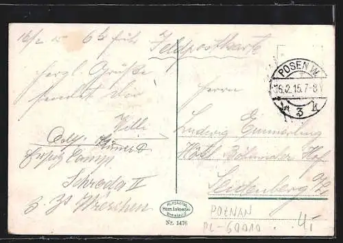 AK Posen, Königliches Residenzschloss