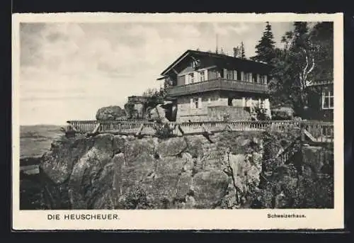 AK Heuscheuer, Blick zum Schweizerhaus