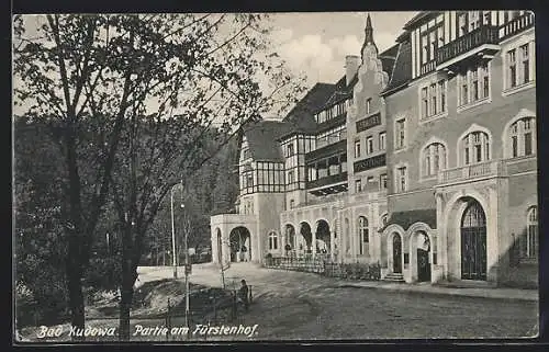AK Bad Kudowa, Partie am Fürstenhof